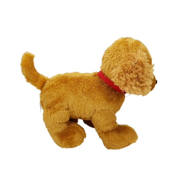 Build A Bear Promise Pets Copper Golden Retriever Dog Red Collar Plush NO Sound - Picture 4 of 9